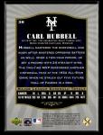 2001 SP Legendary Cuts Carl Hubbell Football Card