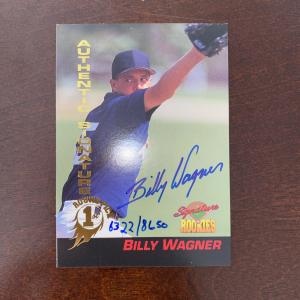 1994 Billy Wagner Autographed Rookie Card #49