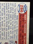 Bobby Richardson 1957 Topps Rookie Card 286