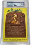 Luke Appling HOF Plaque Card PSA Autograph