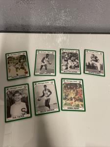 90 Vintage Michigan State Sports Cards Lot
