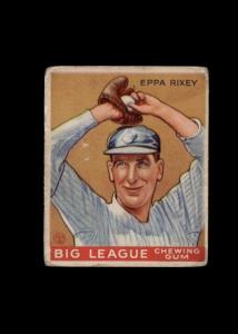 1933 Goudey Eppa Rixey Baseball Card #74