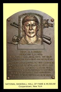 Edd Roush Hall of Fame Postcards Set