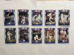 2001 Fleer Tradition Jeter Subway Series Yankees Cards