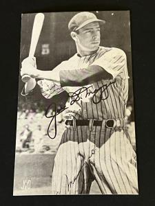 1960s Joe DiMaggio New York Yankees Postcard