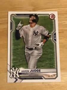 Aaron Judge Base/Inserts - Choose Your Cards