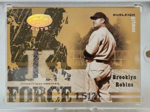 2004 Leaf Certified Cuts Burleigh Grimes Pants Relic