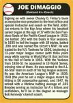 Joe DiMaggio Card - Buy 5, Get 1 Free
