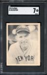 1939 Play Ball Red Ruffing Card SGC 7