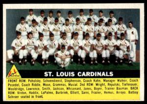 1956 Topps Baseball Cards - Select Your Favorite