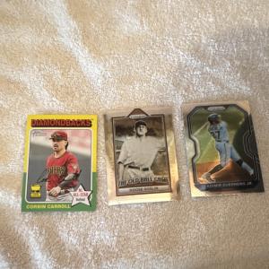 Corbin Carroll Vlad Guerrero Jr. Goose Goslin Card Lot