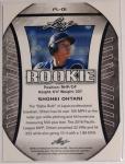 Shohei Ohtani 2018 Leaf Exclusive Rookie Card