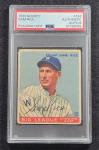 1933 Sam Rice Signed Goudey Baseball Card