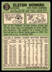 1967 Topps Elston Howard Yankees Baseball Card #25