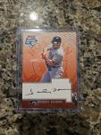 2003 Topps Johnny Damon Autograph Red Sox Card