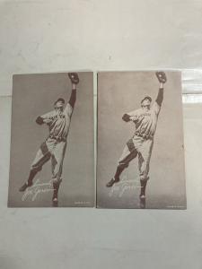 1939-47 Joe Gordon Exhibits Cards Set Variations