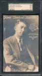 1926 Zahn Postcard Grover Cleveland Alexander SGC 5.5