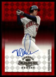 1998 Donruss Todd Walker Auto Minnesota Twins Card