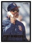 Rickey Henderson 1996 Fleer Update Card