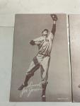 1939-47 Joe Gordon Exhibits Cards Set Variations