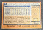 1978 Topps Rich "Goose" Gossage Baseball Card