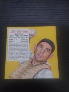 1953 Red Man Tobacco Yogi Berra All-Star Card