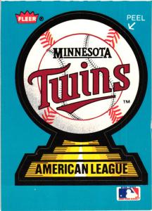 Fleer Baseball Team Logo Stickers - Choose Your Cards