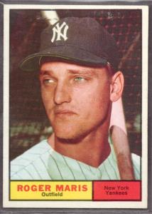 1961 Topps #2 Roger Maris Card
