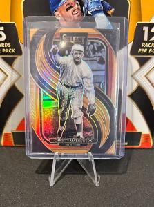 2025 Panini Select Christy Mathewson Bronze Prizm Card