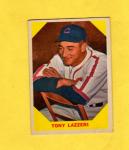 1960 Fleer Tony Lazzeri #31 Yankees Baseball Card