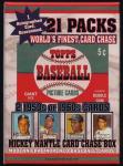 1952 Unopened Card Chase Box with Autographs