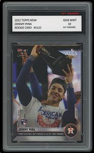 Jeremy Pena 2022 Topps Now Rookie Card RC #1132