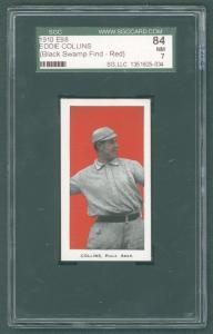 1910 E98 Eddie Collins Red Card - SGC 7