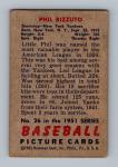 1951 Bowman Phil Rizzuto HOF Baseball Card