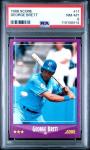 1988 Score George Brett #11 PSA 8 Card