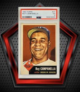 Roy Campanella 1953 Topps Baseball Card #27
