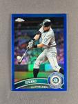 2011 Topps Chrome Ichiro Suzuki Blue Refractor /99