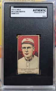 Clark Griffith 1919-21 W514 Strip Card #41