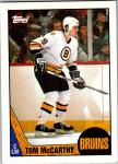 1987-88 Topps #38 Tom McCarthy Bruins Card