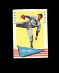 1961 Fleer Carl Hubbell Sports Card #D1,554851