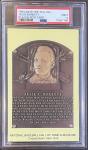 Jesse Burkett HOF Yellow Plaque Postcard PSA 9