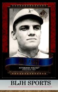 2003 SP Legendary Cuts Max Carey Pirates Card