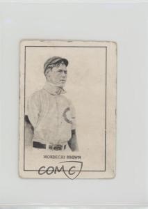 1950-56 Callahan HOF Mordecai Brown Card