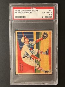 1935 Diamond Stars Frankie Frisch #17 Card