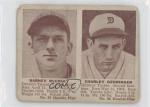 1941 Double Play R330 McCosky Gehringer Baseball Cards
