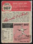 Whitey Ford 1953 Topps #207 Yankees Card