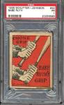 1935 Babe Ruth Schutter-Johnson Card #42 - PSA 1