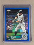 2011 Topps Chrome Ichiro Suzuki Blue Refractor /99