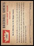1960 Fleer Baseball Greats Ed Barrow Card
