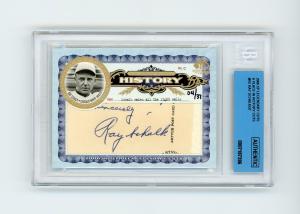 Ray Schalk 2006 SP Legendary Cuts Autographed Card